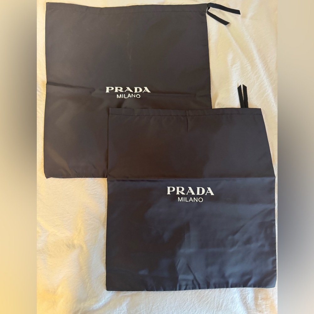 Prada Milano Black Dust Bag Set - Picture 3 of 6